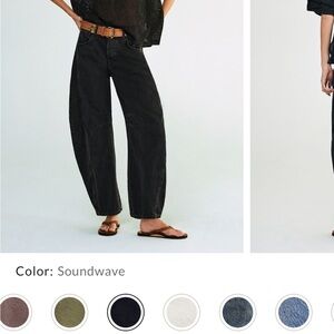 We The Free Good Luck Barrel Jeans